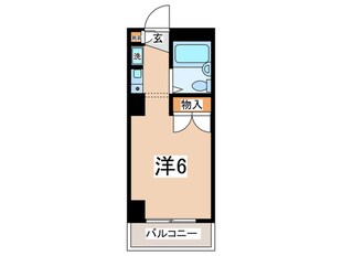 レガパレス相模原(203)の物件間取画像